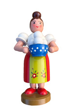 Räucherfigur-Kloßfrau 