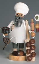 Räucherfigur Bäcker  21 cm