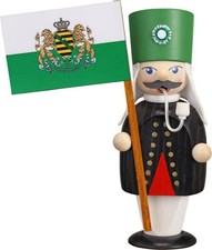 Räucherfigur Bergmann mit